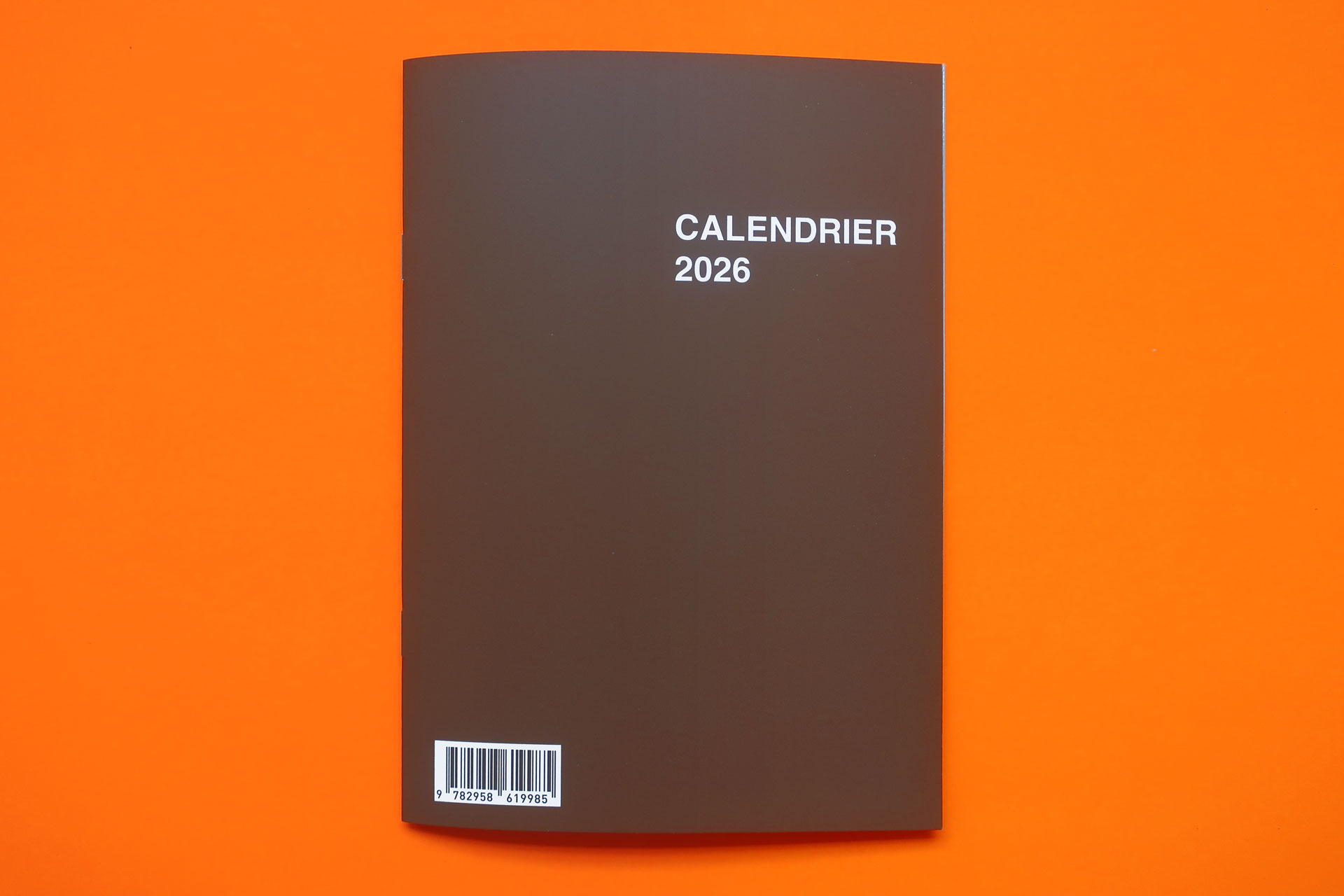 Claude Closky, ‘Calendrier 2026 [2026 Calendar],’ 2025, Paris: RRose Editions. Digital print, 12 pages, 21 x 14,8 cm. Printrun 150. 